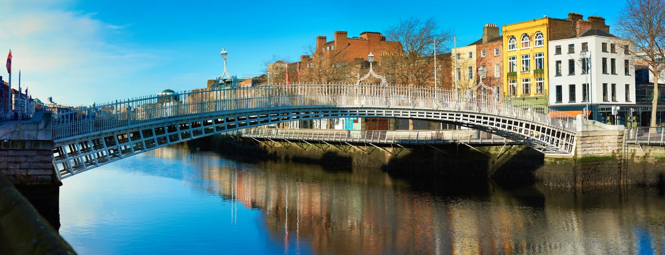 ha'penny bridge dublin photo